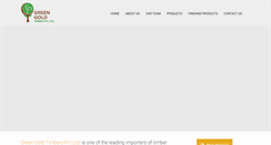 Desktop Screenshot of greengoldtimbers.com