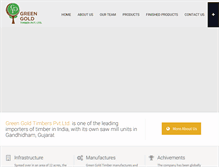 Tablet Screenshot of greengoldtimbers.com